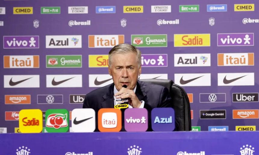 Carlo Ancelotti pede que torcida confie nos 26 convocados para a Copa