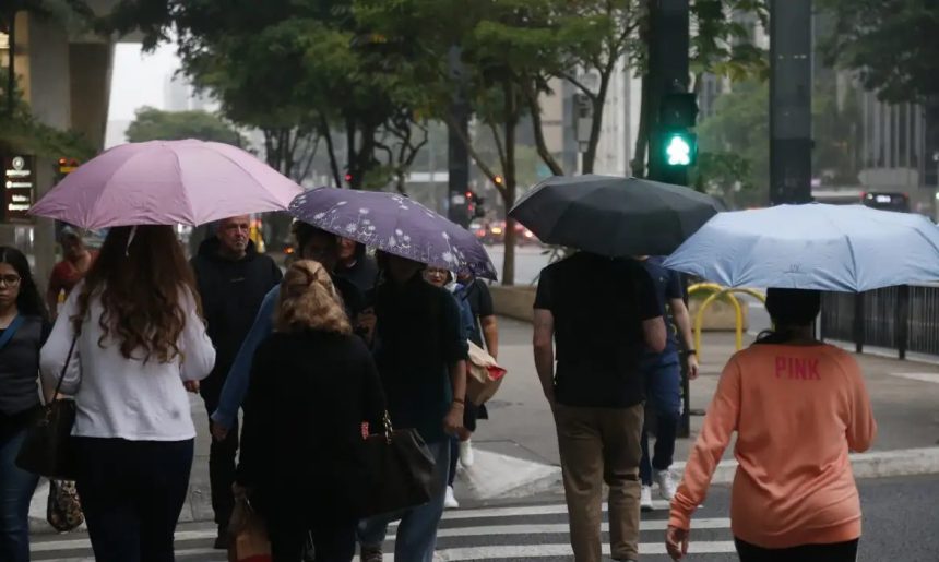 Fim de semana será marcado por temporais em áreas do Sul e do Sudeste