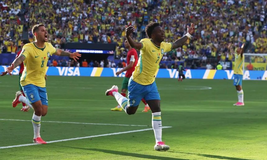 Árbitro de Brasil x Haiti apitou clássico que opôs Vini e Raphinha