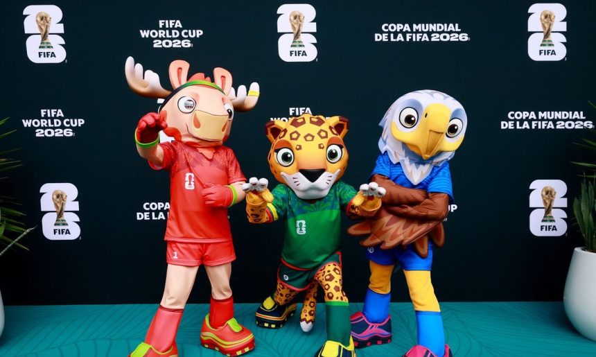Mascotes do Mundial incluem a águia-careca, animal salvo de extinção