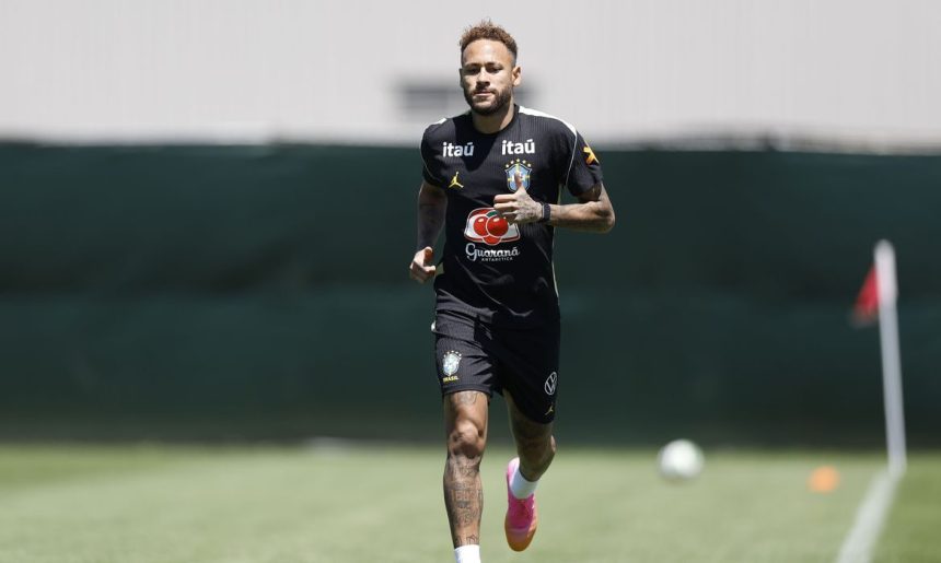 Para “otimizar” recuperação, Neymar está fora do jogo contra o Haiti