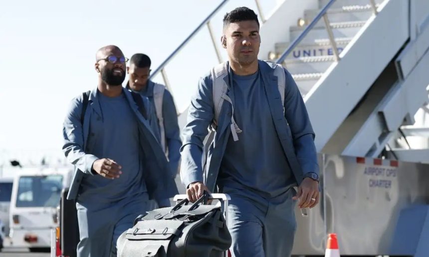 Seleção brasileira desembarca nos EUA e faz primeiro treino à tarde