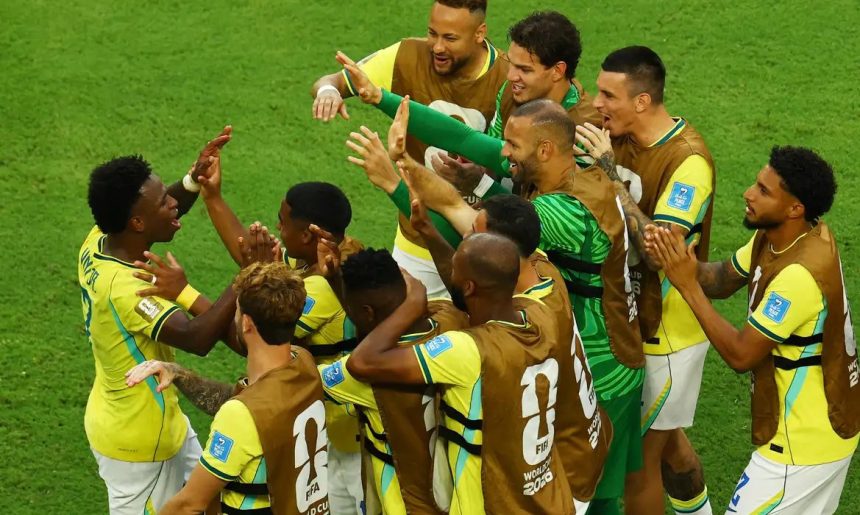 Vini Jr. brilha e Brasil se classifica em 1º com 3×0 sobre a Escócia