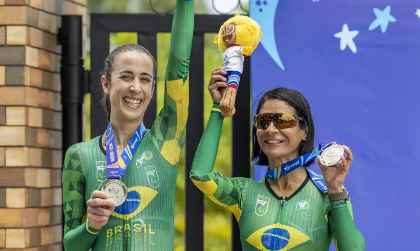 Estrela do atletismo é pódio nos Jogos Parasul-Americanos no ciclismo