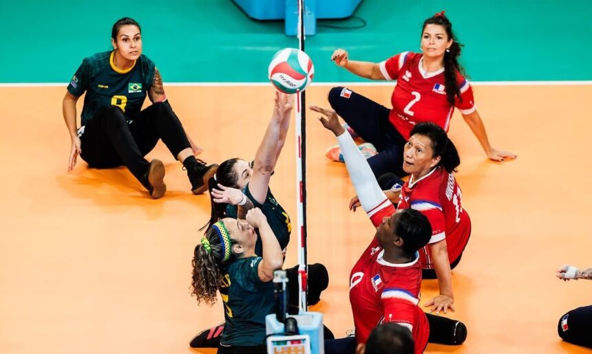 Invictas, seleções do Brasil jogam oitavas do Mundial de vôlei sentado