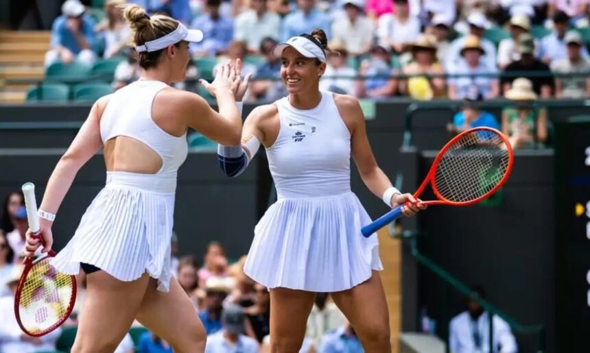 Stefani avança pela 1ª vez à final de duplas femininas de Wimbledon