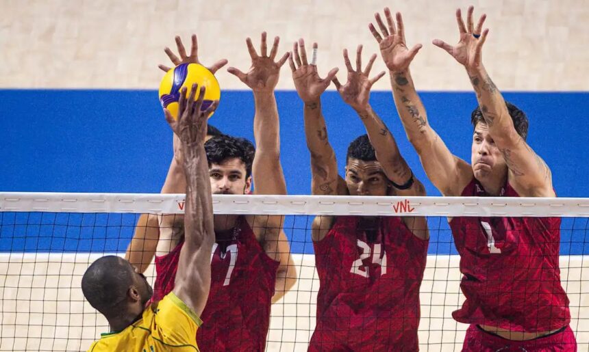 Vôlei: Brasil perde para EUA e volta a se complicar na Liga das Nações