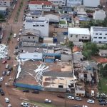 Passagem de ciclone-bomba pelo Rio Grande do Sul deixa um morto