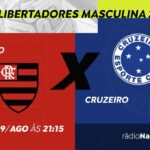 Rádio Nacional exibe Flamengo x Cruzeiro pelas oitavas da Libertadores