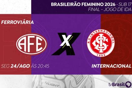 TV Brasil exibe jogo de ida da final do feminino sub-17 nesta segunda
