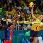 Brasil vence a terceira e lidera Sul-Americano feminino de vôlei