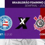 Brasileirão Feminino: TV Brasil exibe semifinal Bahia x Corinthians
