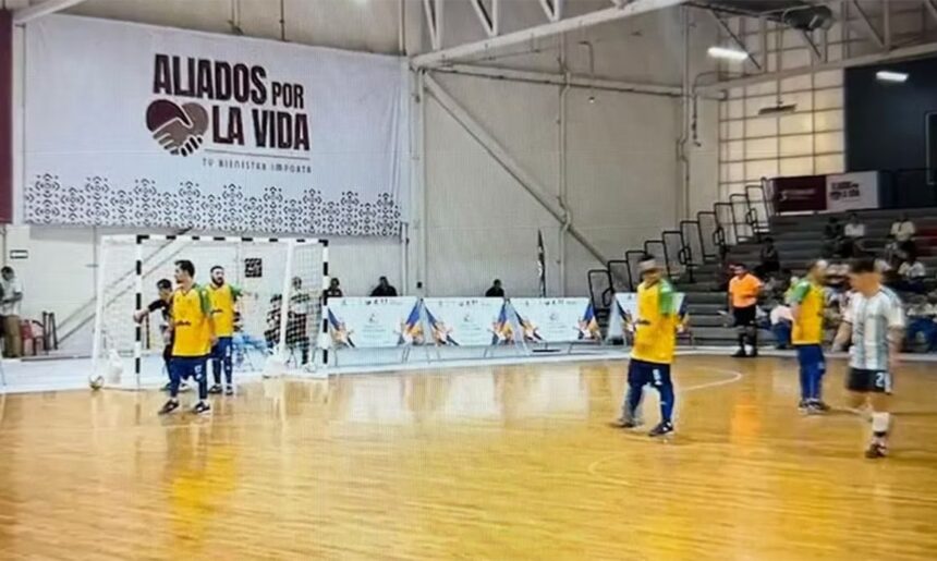 Contra a Argentina, Brasil é tetracampeão mundial de futsal down