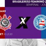 Futebol feminino: TV Brasil exibe Corinthians e Bahia pela semifinal