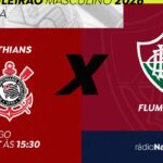 Rádio Nacional exibe Corinthians x Fluminense neste domingo