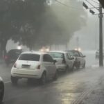 Ciclone e frente fria trazem chuva, ventos e queda de temperatura