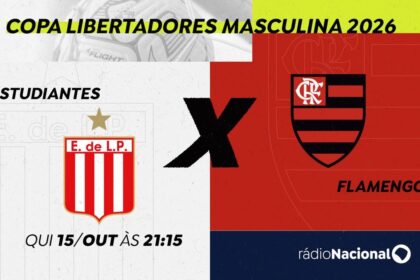 Rádio Nacional transmite Estudiantes x Flamengo pela Libertadores